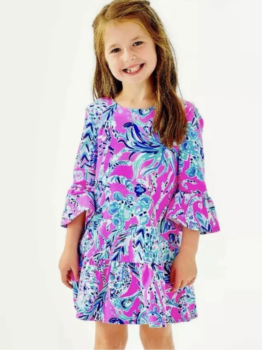 Lilly Pulitzer Sorrento Dress New‎ Kids On The Dock girls size large